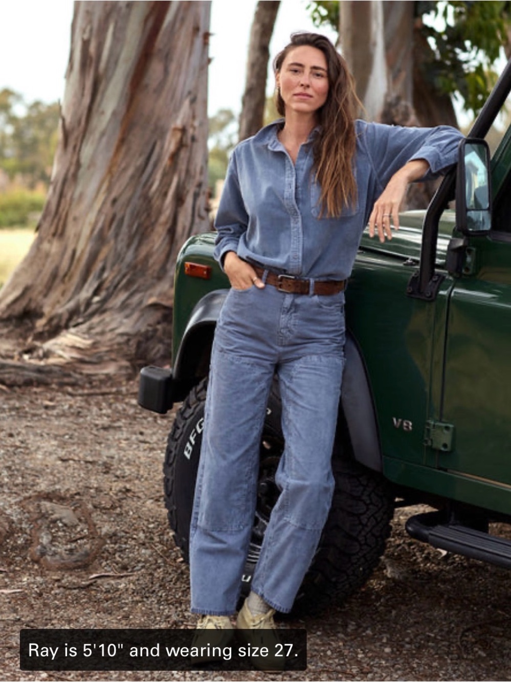 Outerknown NWT Smith Cord Pant Sepia size 27 100% regenerative organic cotton - Picture 8 of 9